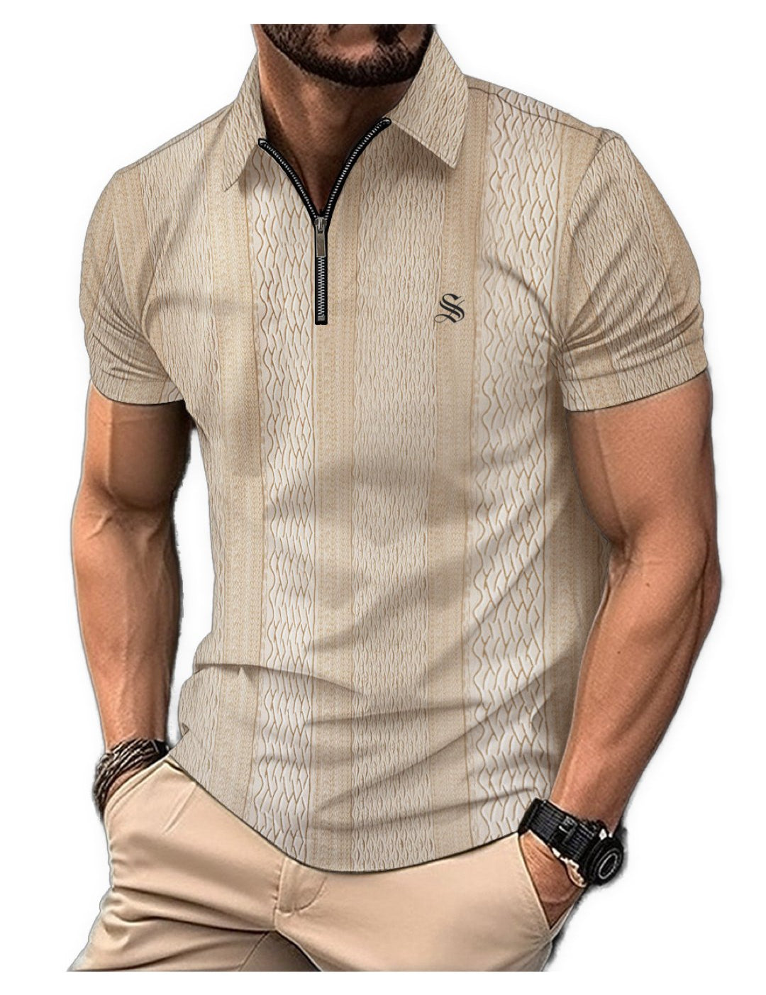 Wyerta - Polo Shirt for Men - Sarman Fashion - Wholesale Clothing Fashion Brand for Men from Canada