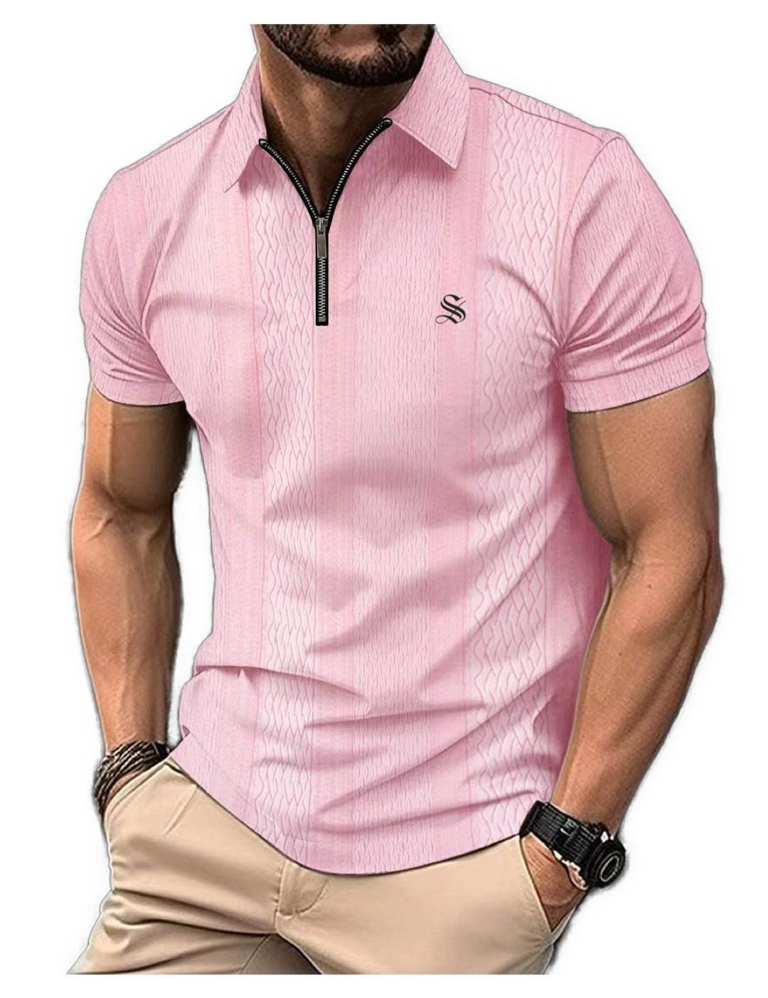 Wyerta - Polo Shirt for Men - Sarman Fashion - Wholesale Clothing Fashion Brand for Men from Canada