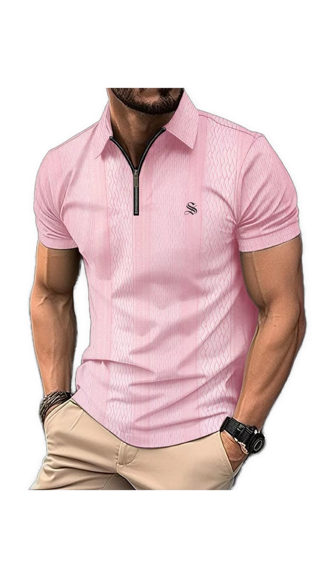 Wyerta - Polo Shirt for Men - Sarman Fashion - Wholesale Clothing Fashion Brand for Men from Canada
