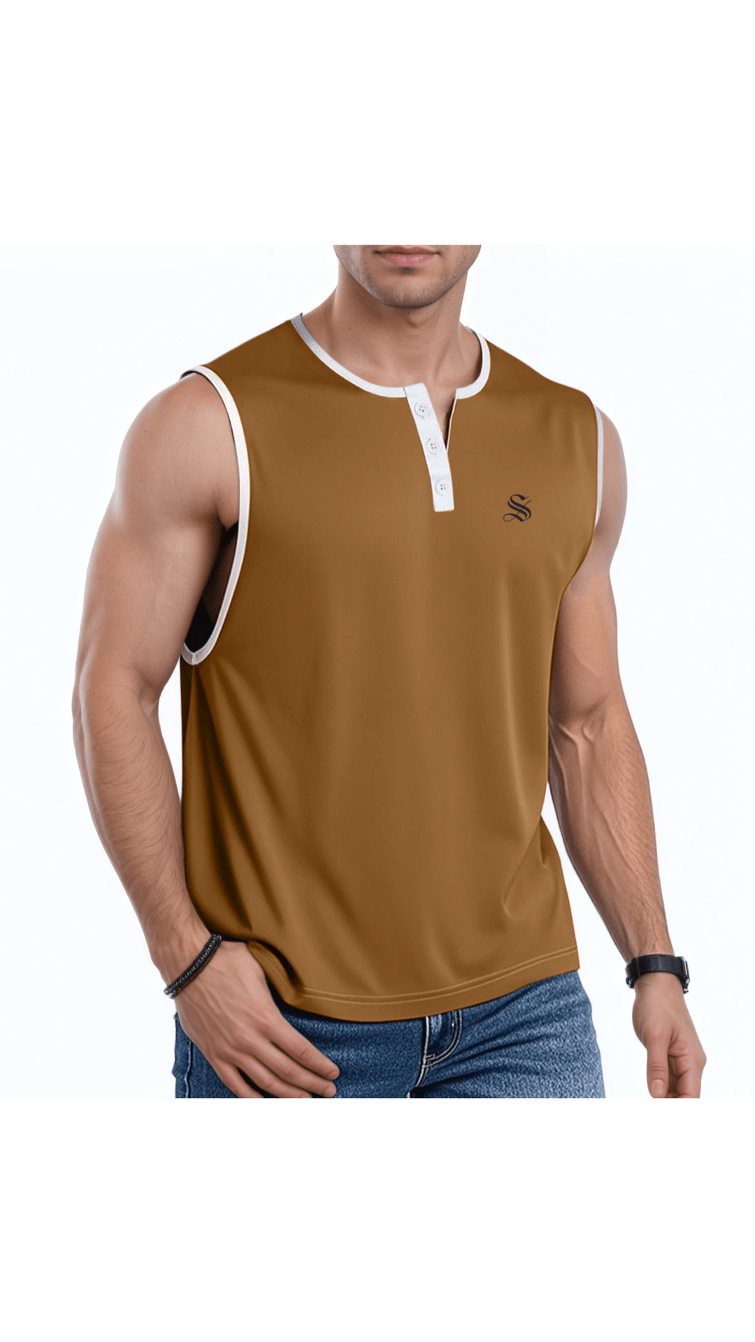 XATO - Tank Top for Men - Sarman Fashion - Wholesale Clothing Fashion Brand for Men from Canada