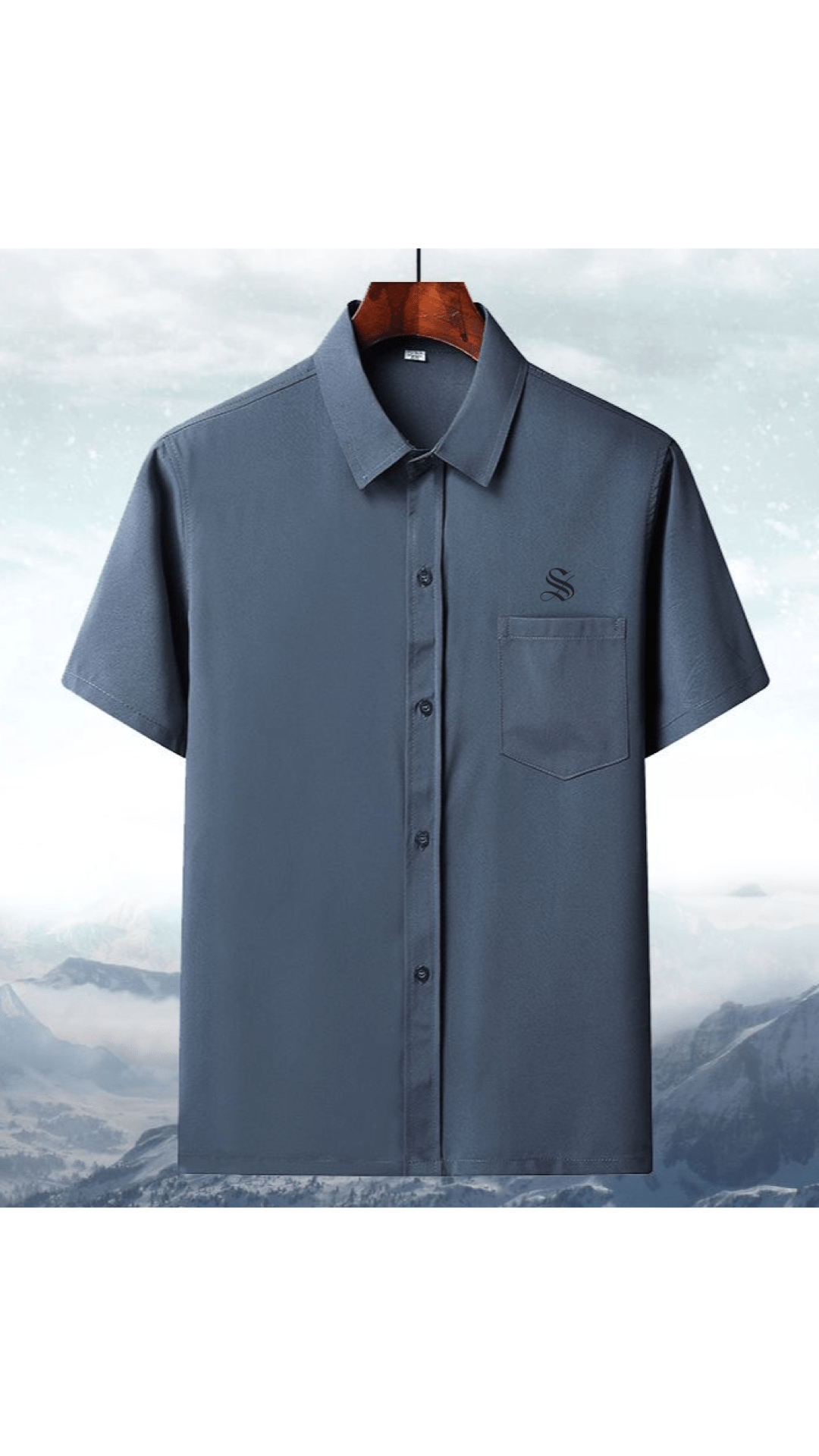 XBVH - Short Sleeves Shirt for Men - Sarman Fashion - Wholesale Clothing Fashion Brand for Men from Canada