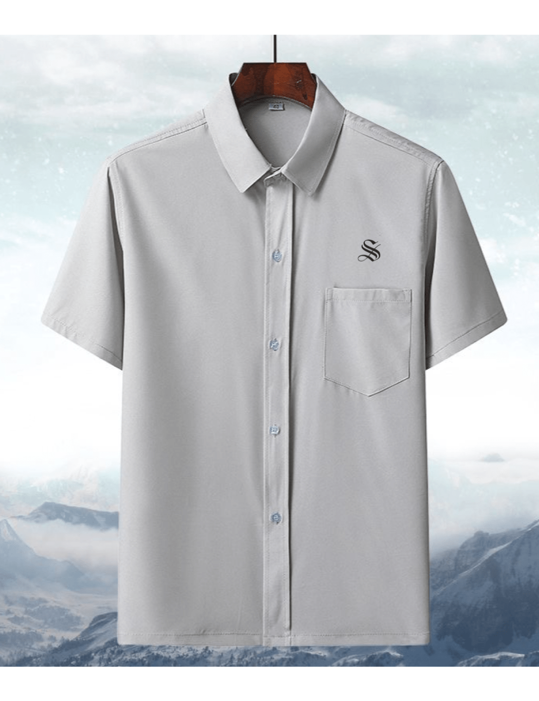 XBVH - Short Sleeves Shirt for Men - Sarman Fashion - Wholesale Clothing Fashion Brand for Men from Canada