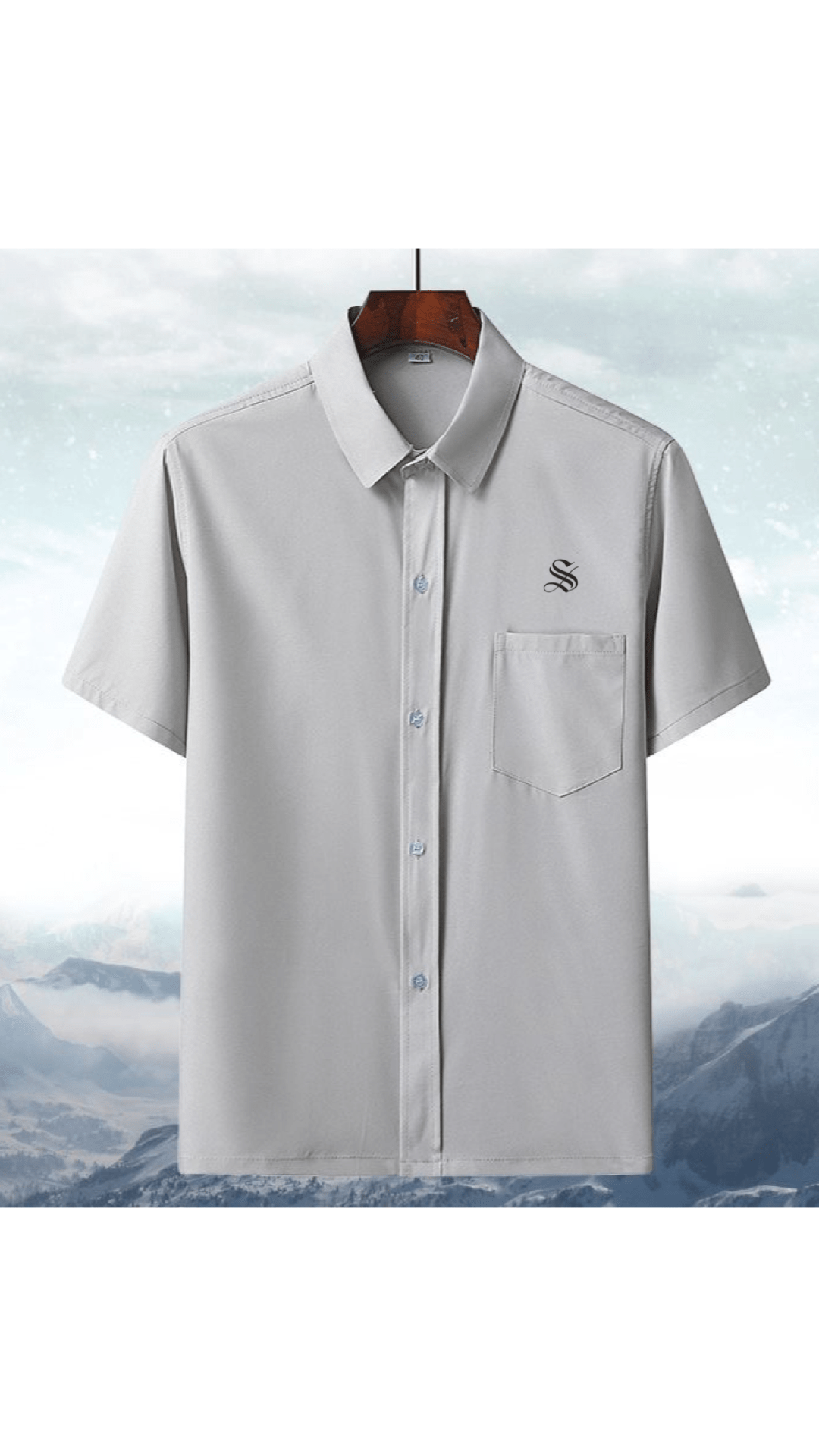 XBVH - Short Sleeves Shirt for Men - Sarman Fashion - Wholesale Clothing Fashion Brand for Men from Canada