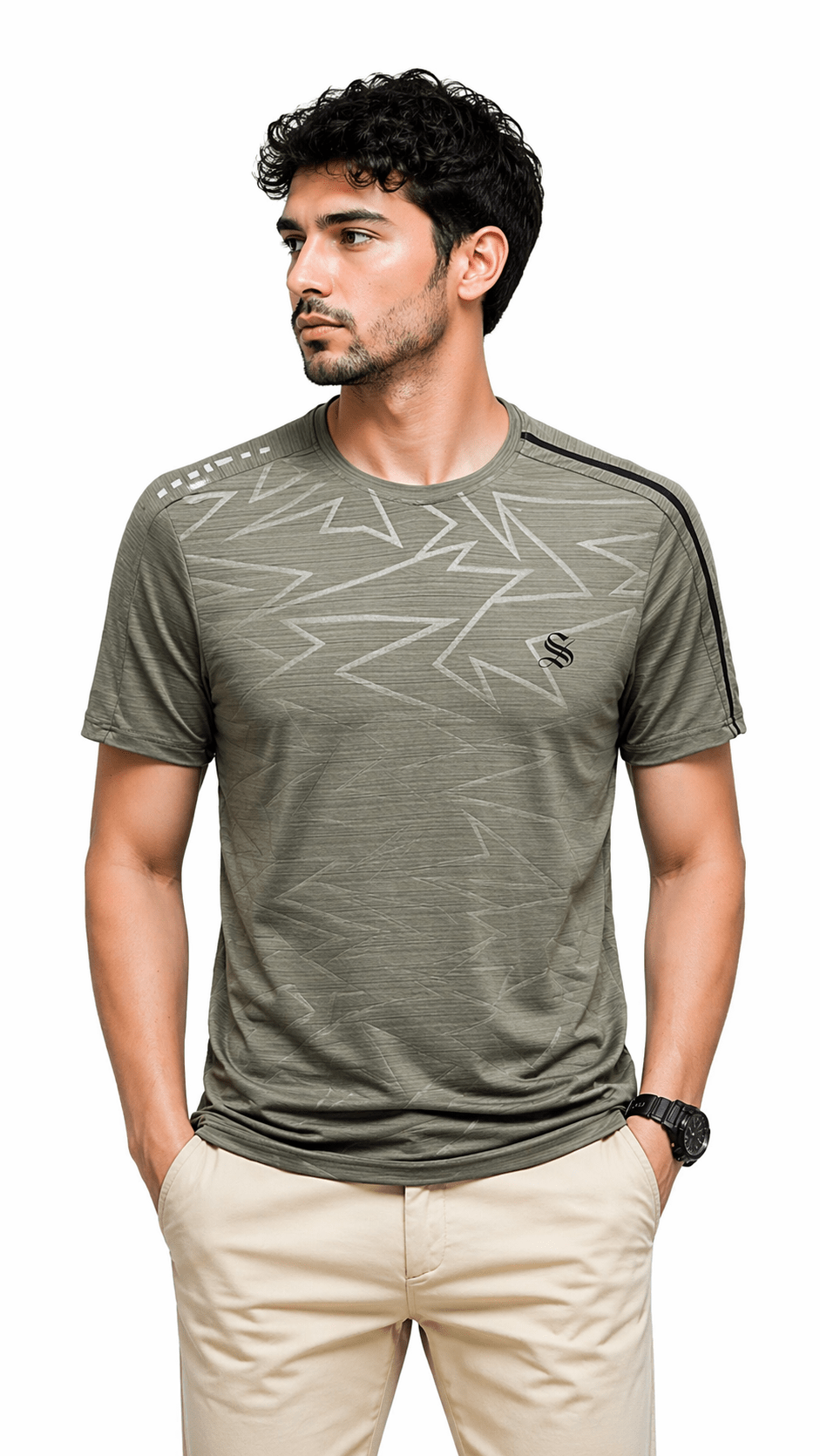 XBYU - T-shirt for Men - Sarman Fashion - Wholesale Clothing Fashion Brand for Men from Canada