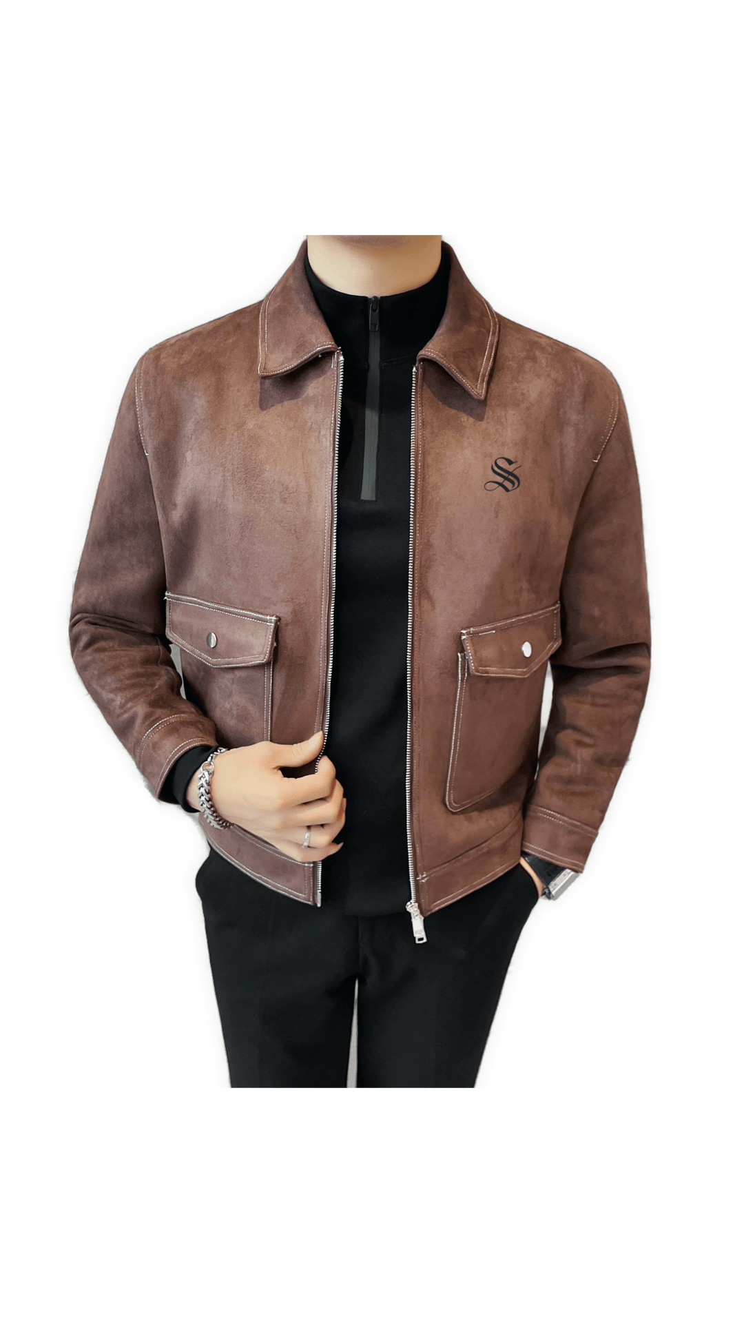 Xinka - Jacket for Men - Sarman Fashion - Wholesale Clothing Fashion Brand for Men from Canada