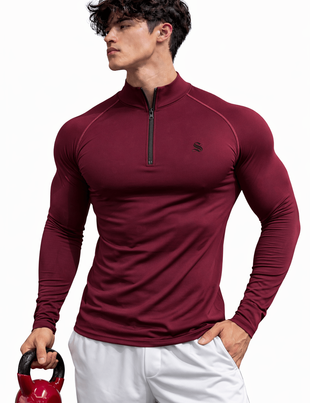 Xisi 251 - Long Sleeve Track Top for Men - Sarman Fashion - Wholesale Clothing Fashion Brand for Men from Canada