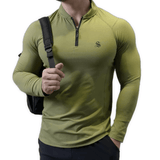 Xisi 252 - Long Sleeve Track Top for Men - Sarman Fashion - Wholesale Clothing Fashion Brand for Men from Canada