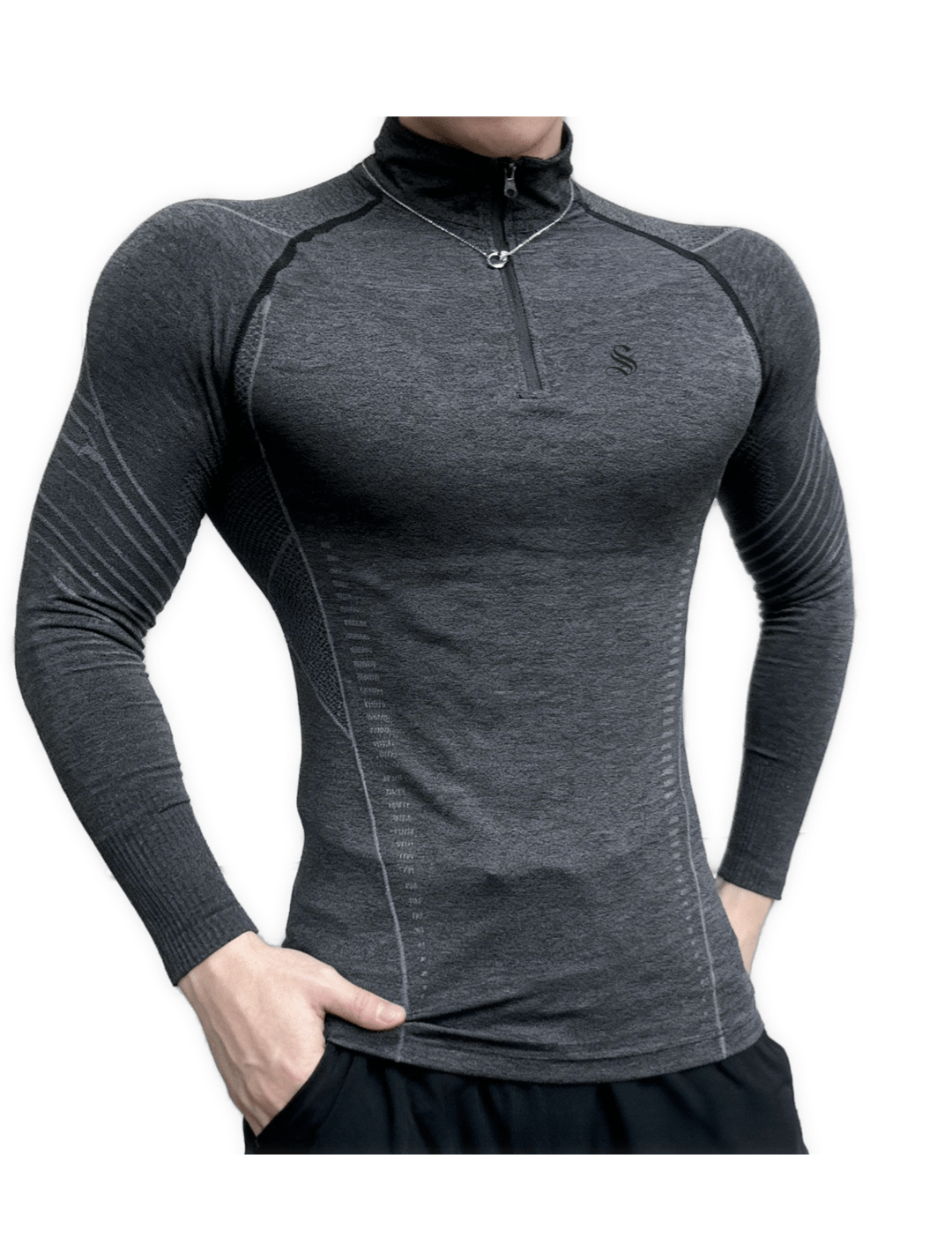 Xisi 252 - Long Sleeve Track Top for Men - Sarman Fashion - Wholesale Clothing Fashion Brand for Men from Canada