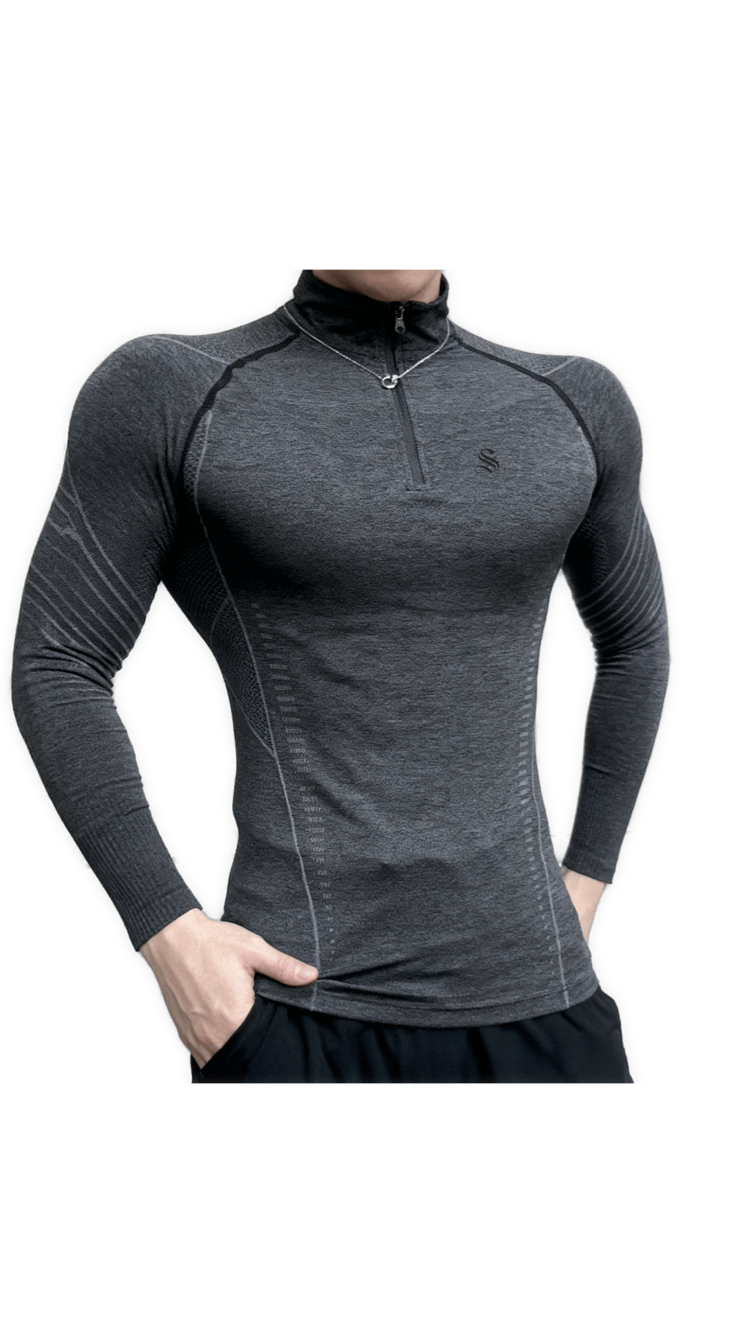 Xisi 252 - Long Sleeve Track Top for Men - Sarman Fashion - Wholesale Clothing Fashion Brand for Men from Canada