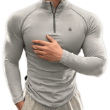 Xisi 252 - Long Sleeve Track Top for Men - Sarman Fashion - Wholesale Clothing Fashion Brand for Men from Canada