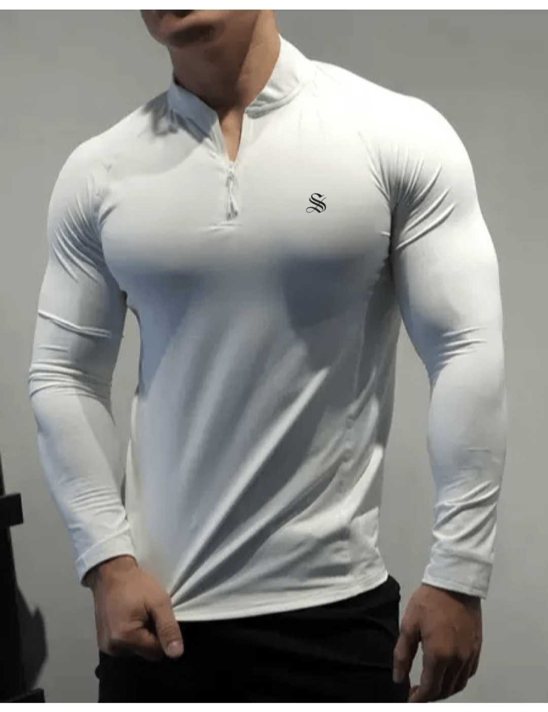 Xisi 252 - Long Sleeve Track Top for Men - Sarman Fashion - Wholesale Clothing Fashion Brand for Men from Canada