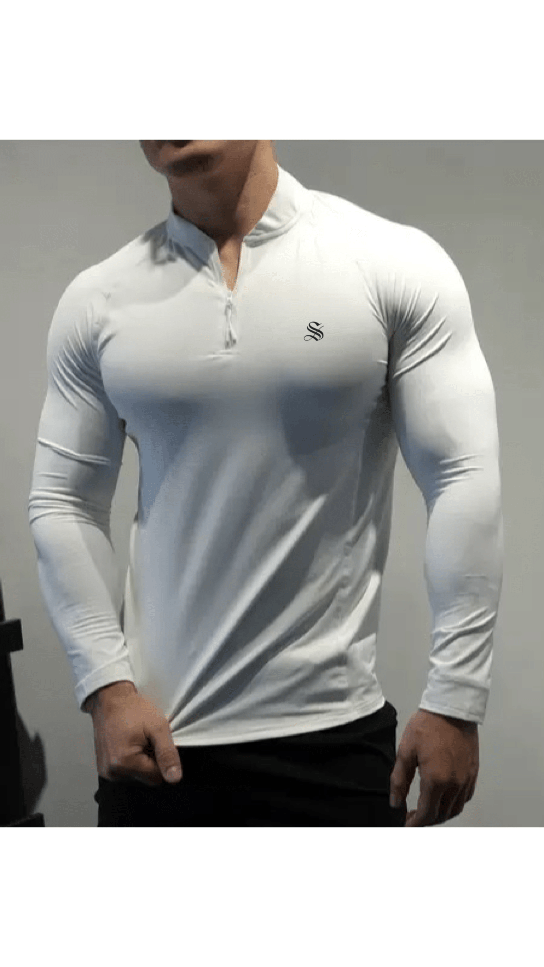 Xisi 252 - Long Sleeve Track Top for Men - Sarman Fashion - Wholesale Clothing Fashion Brand for Men from Canada