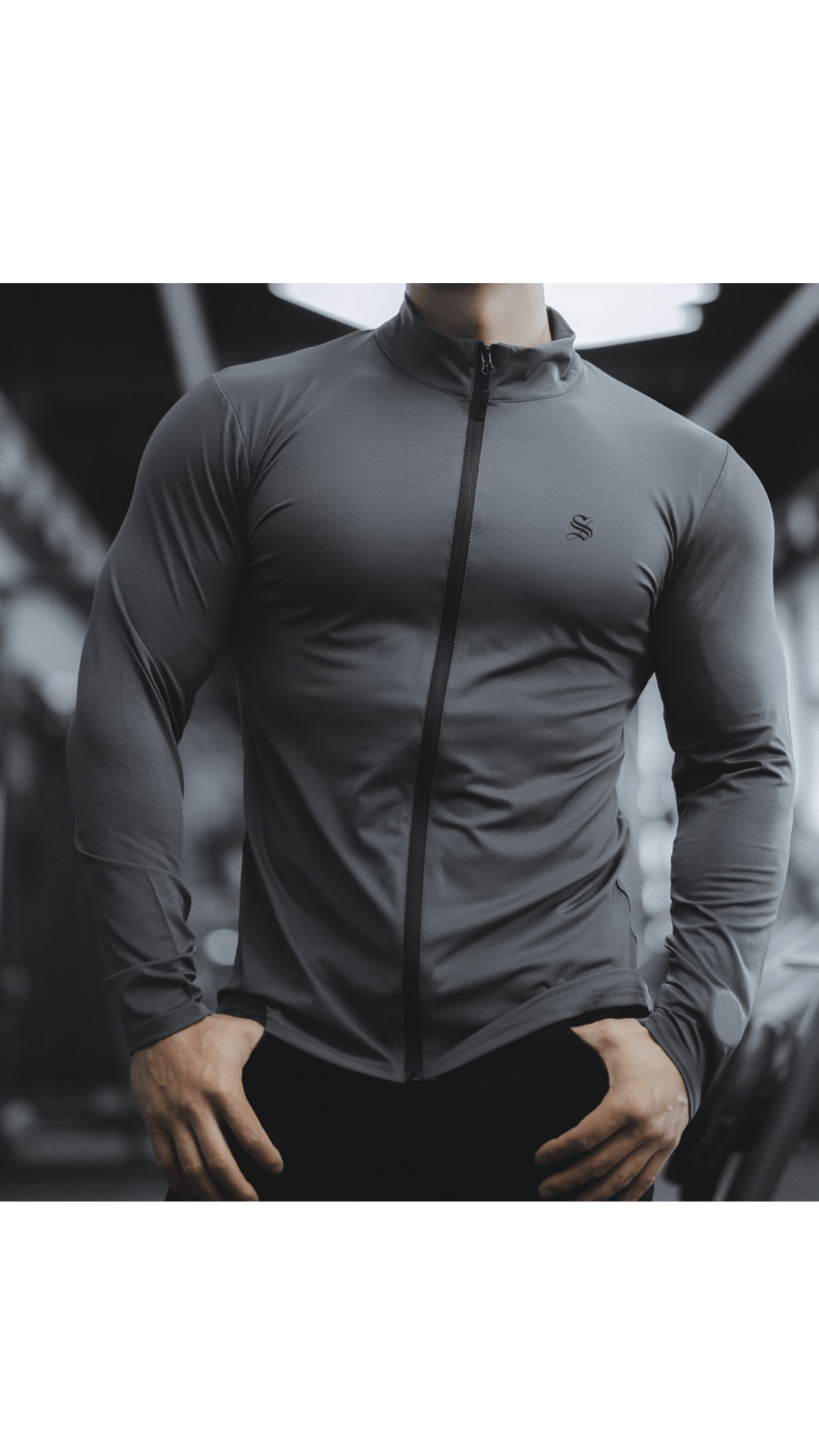 Xisi 257 - Long Sleeve Track Top for Men - Sarman Fashion - Wholesale Clothing Fashion Brand for Men from Canada
