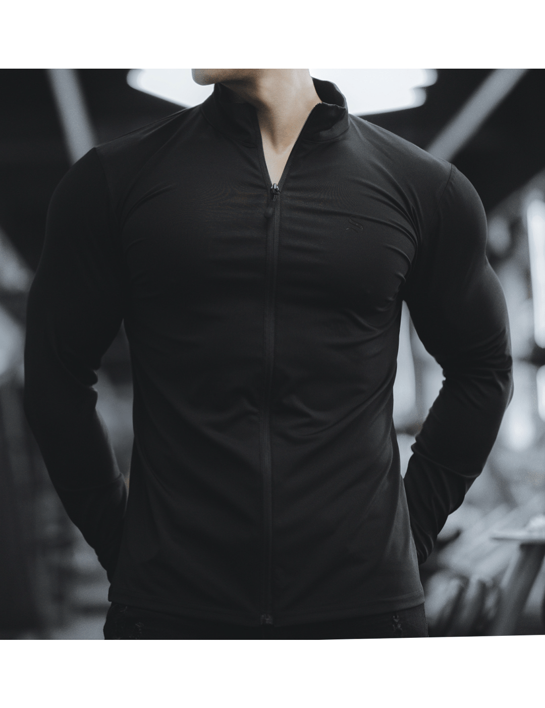 Xisi 257 - Long Sleeve Track Top for Men - Sarman Fashion - Wholesale Clothing Fashion Brand for Men from Canada