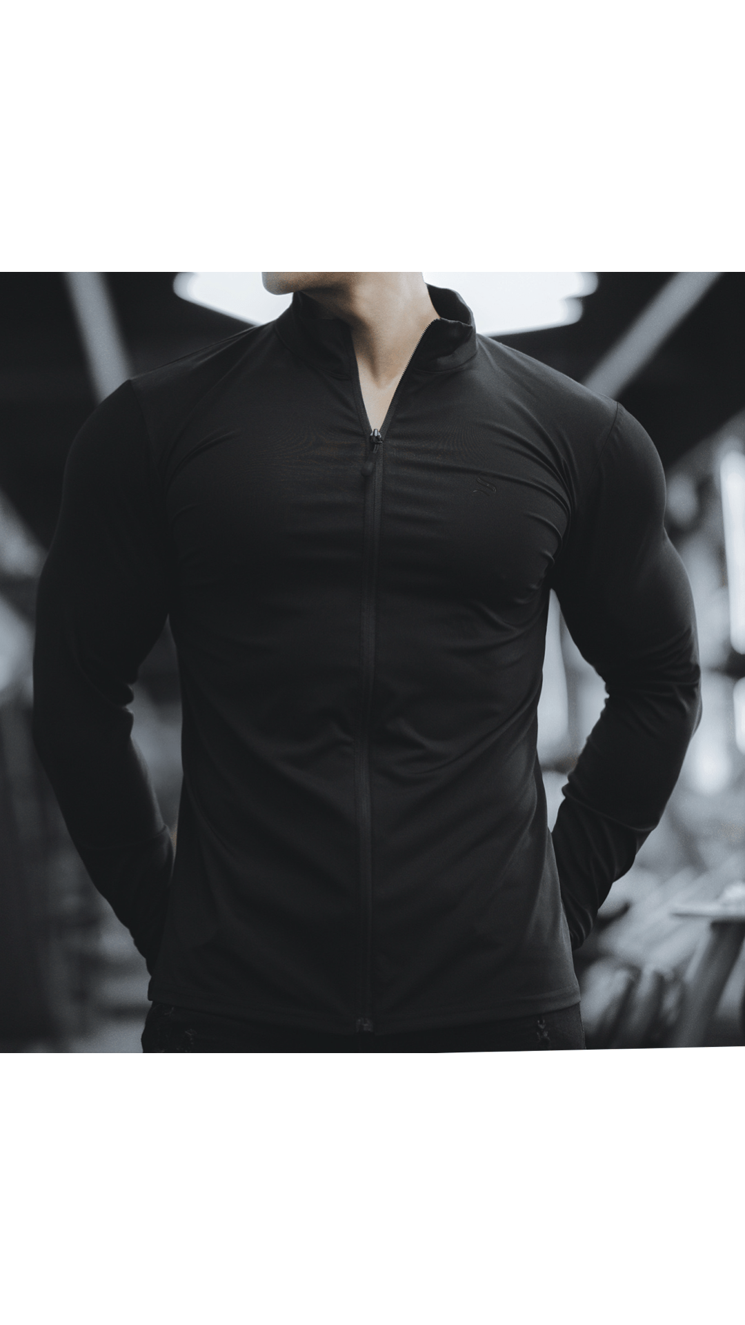 Xisi 257 - Long Sleeve Track Top for Men - Sarman Fashion - Wholesale Clothing Fashion Brand for Men from Canada