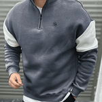 Xisi 25781 - Long Sleeve Track Top for Men - Sarman Fashion - Wholesale Clothing Fashion Brand for Men from Canada