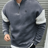 Xisi 25781 - Long Sleeve Track Top for Men - Sarman Fashion - Wholesale Clothing Fashion Brand for Men from Canada
