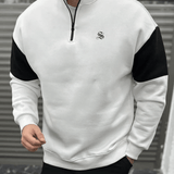Xisi 25781 - Long Sleeve Track Top for Men - Sarman Fashion - Wholesale Clothing Fashion Brand for Men from Canada