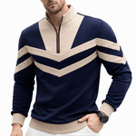 Xisi 25782 - Long Sleeve Track Top for Men - Sarman Fashion - Wholesale Clothing Fashion Brand for Men from Canada
