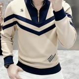 Xisi 25782 - Long Sleeve Track Top for Men - Sarman Fashion - Wholesale Clothing Fashion Brand for Men from Canada