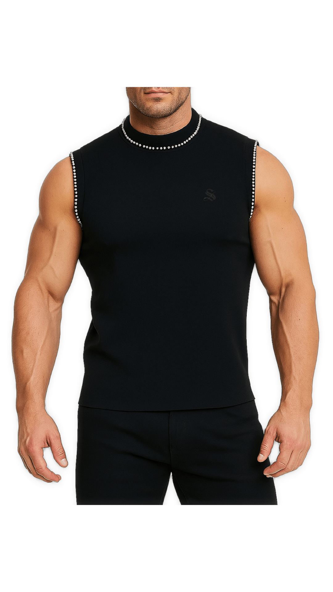 Xiza 2 - Tank Top for Men - Sarman Fashion - Wholesale Clothing Fashion Brand for Men from Canada