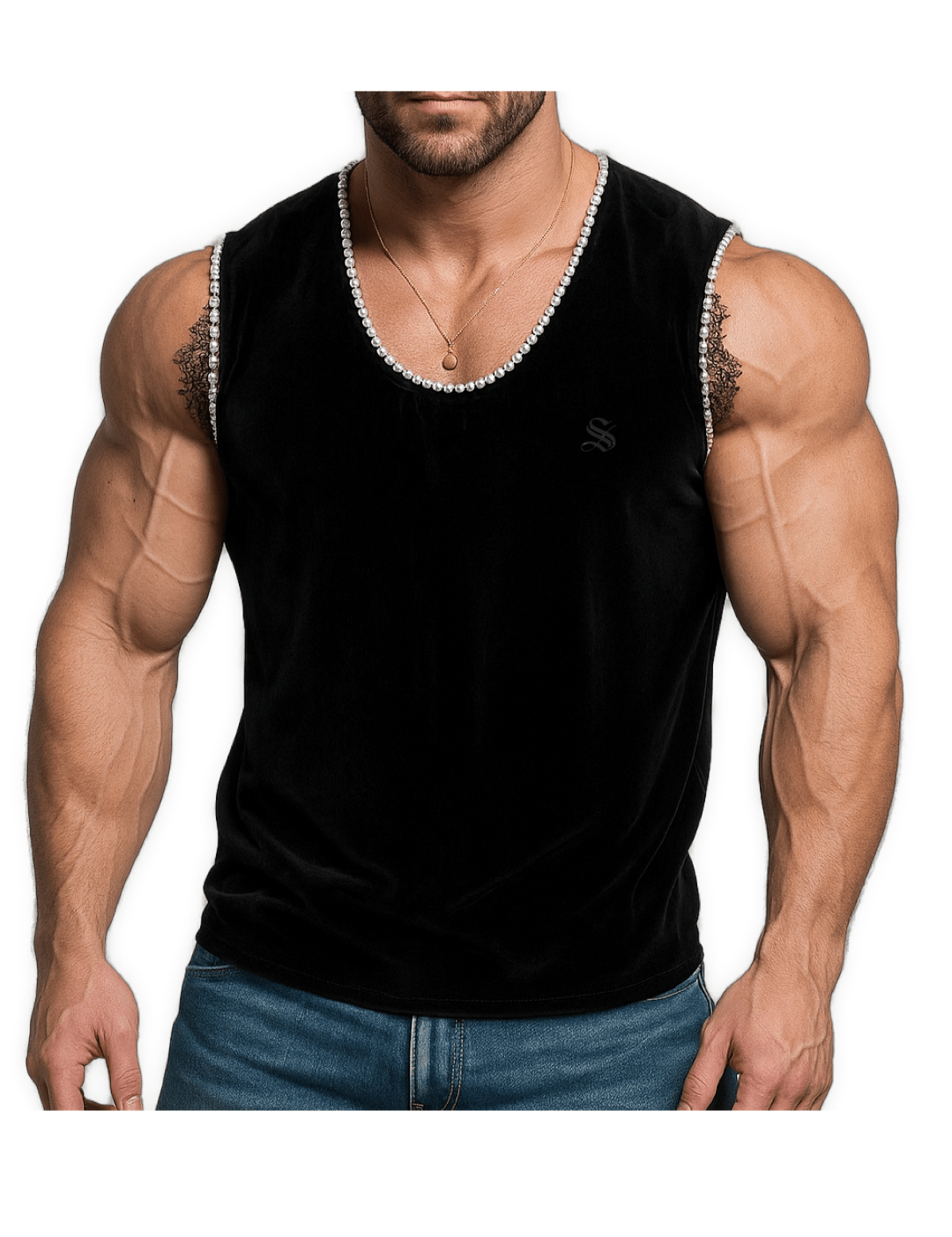 Xiza 3 - Tank Top for Men - Sarman Fashion - Wholesale Clothing Fashion Brand for Men from Canada