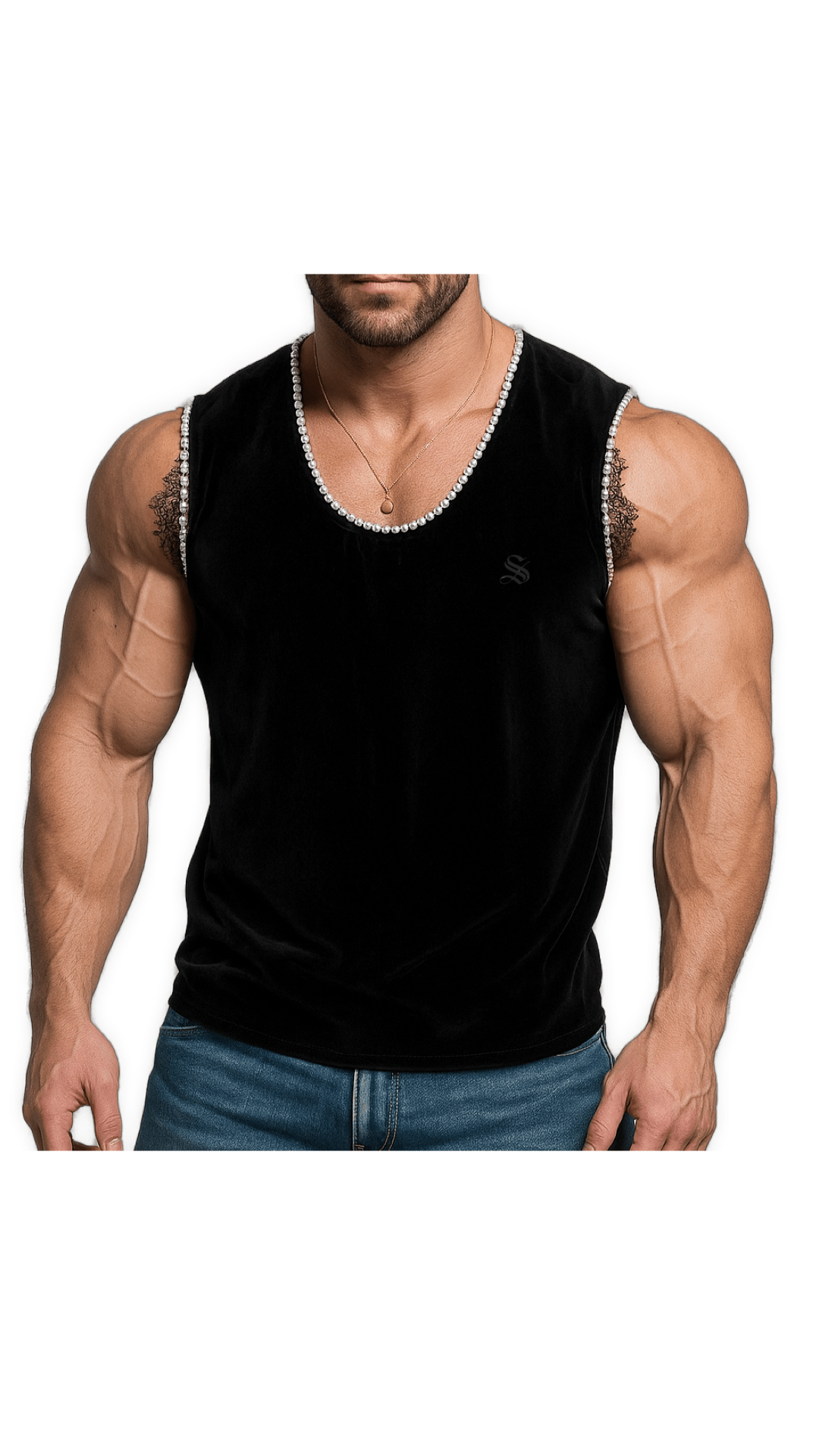 Xiza 3 - Tank Top for Men - Sarman Fashion - Wholesale Clothing Fashion Brand for Men from Canada