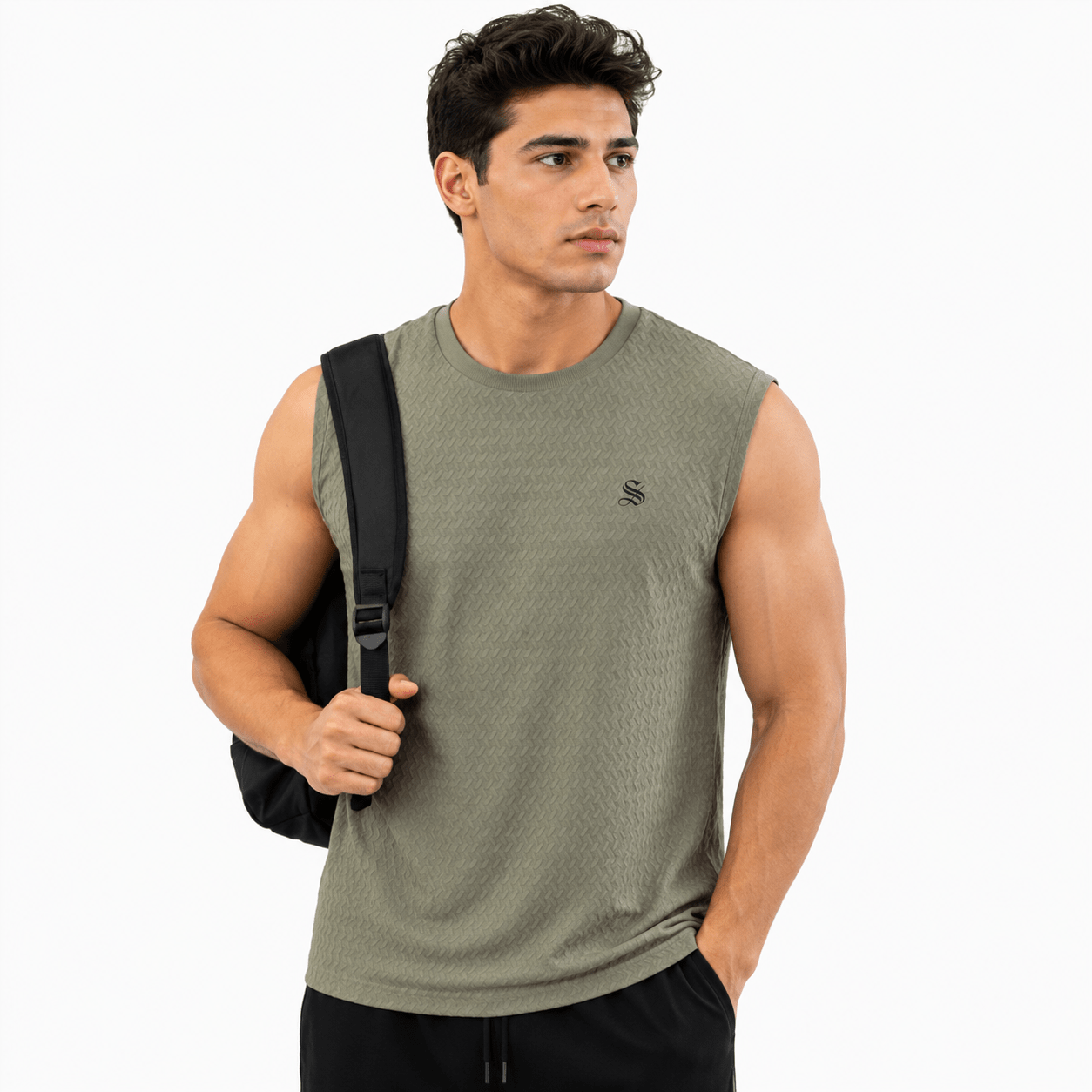 Xiza 8 - Tank Top for Men - Sarman Fashion - Wholesale Clothing Fashion Brand for Men from Canada