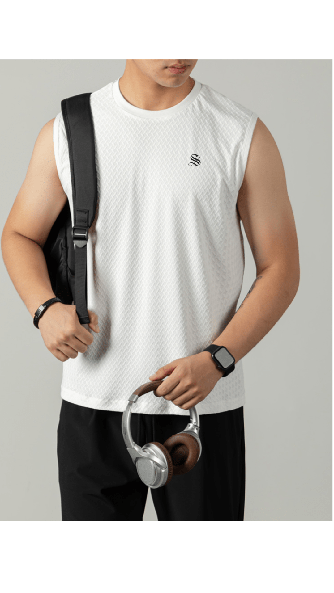 Xiza 8 - Tank Top for Men - Sarman Fashion - Wholesale Clothing Fashion Brand for Men from Canada