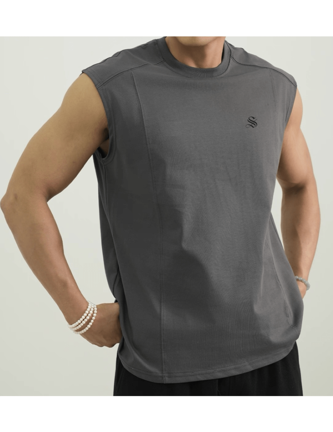 Xiza 9 - Tank Top for Men - Sarman Fashion - Wholesale Clothing Fashion Brand for Men from Canada