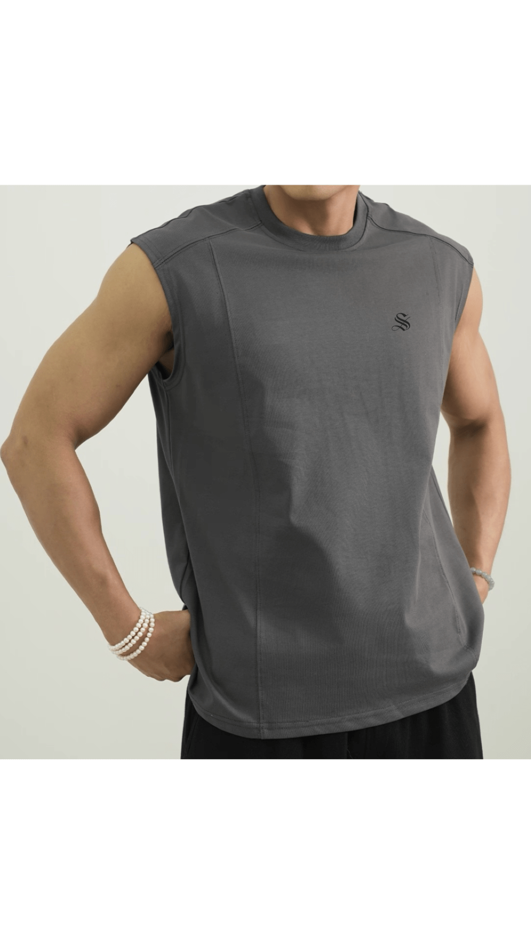 Xiza 9 - Tank Top for Men - Sarman Fashion - Wholesale Clothing Fashion Brand for Men from Canada