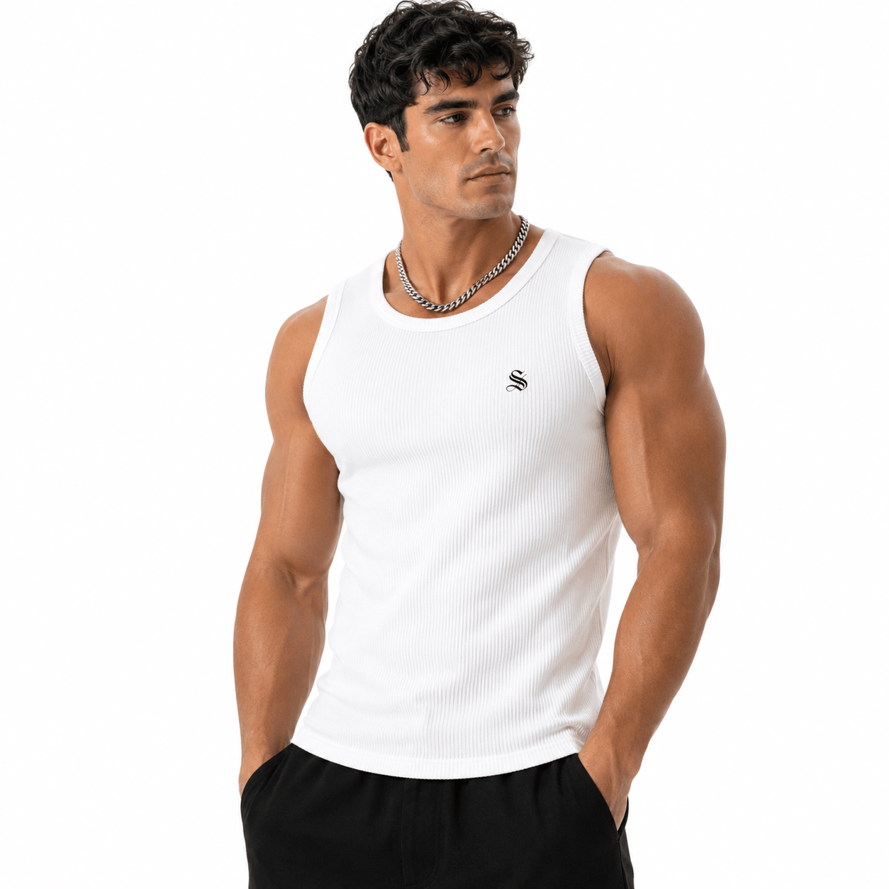 Xiza - Tank Top for Men - Sarman Fashion - Wholesale Clothing Fashion Brand for Men from Canada