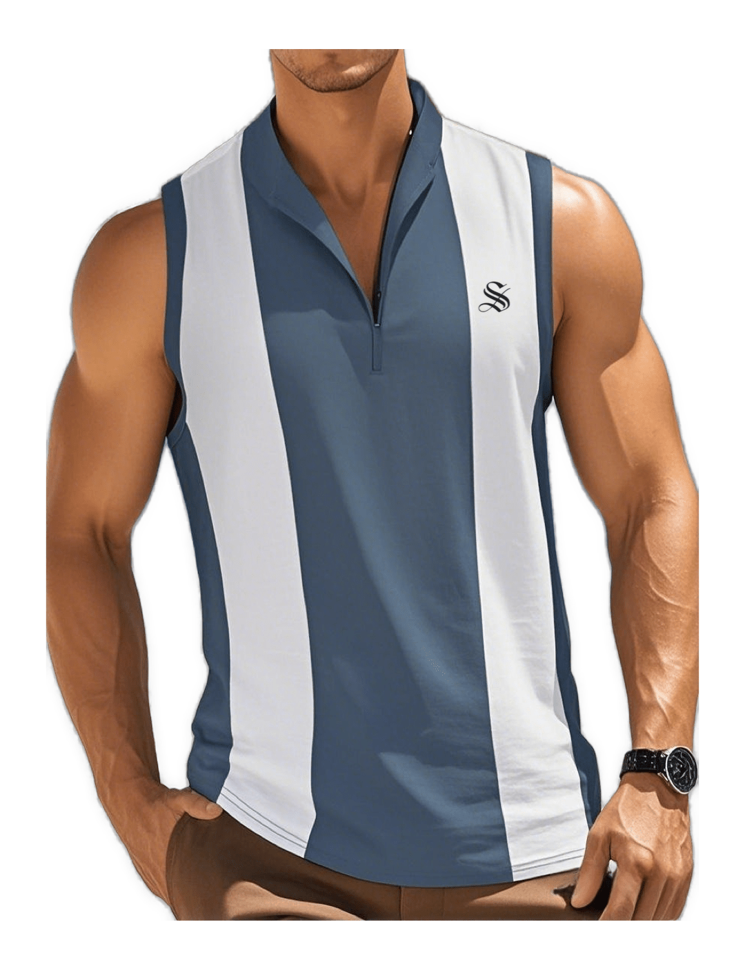 XMO 2 - Tank Top for Men - Sarman Fashion - Wholesale Clothing Fashion Brand for Men from Canada