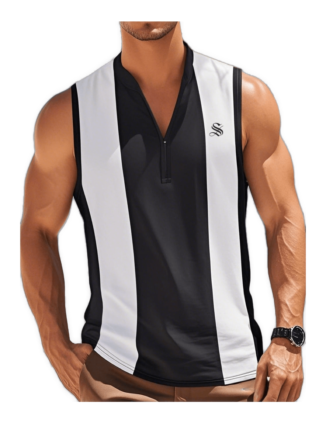 XMO 2 - Tank Top for Men - Sarman Fashion - Wholesale Clothing Fashion Brand for Men from Canada