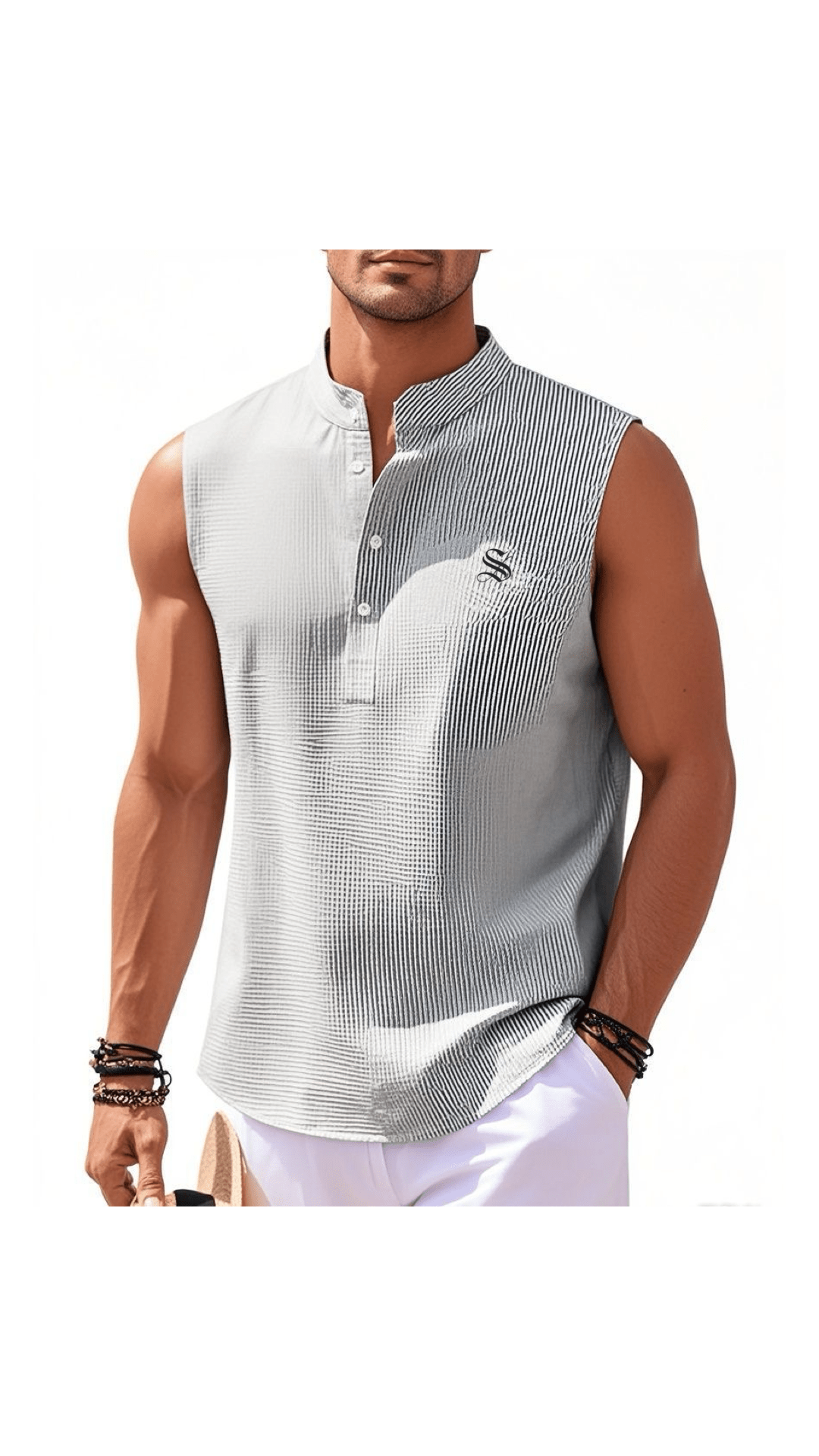 XMO 3 - Tank Top for Men - Sarman Fashion - Wholesale Clothing Fashion Brand for Men from Canada