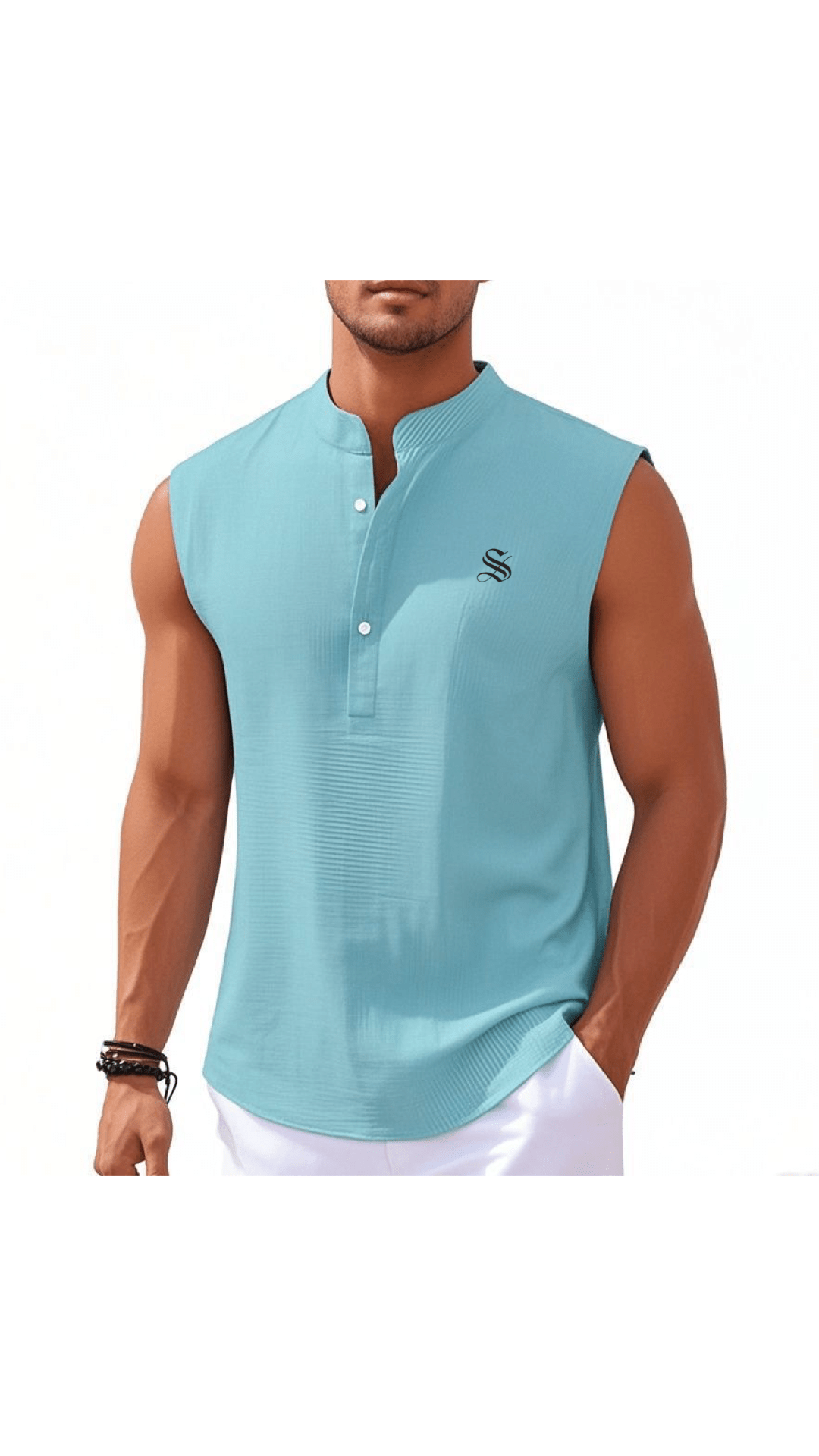 XMO 3 - Tank Top for Men - Sarman Fashion - Wholesale Clothing Fashion Brand for Men from Canada