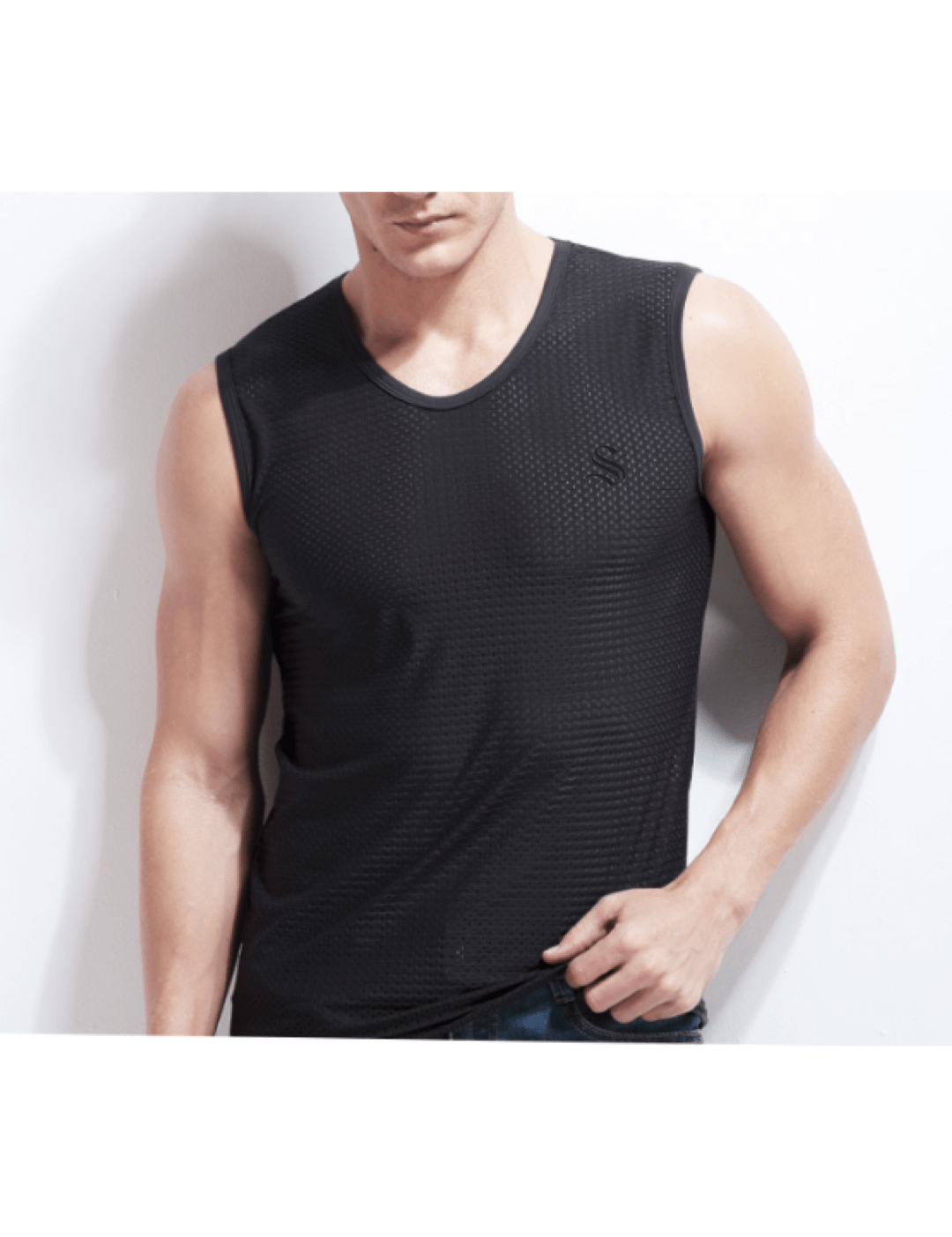 Xops 2 - Tank Top for Men - Sarman Fashion - Wholesale Clothing Fashion Brand for Men from Canada