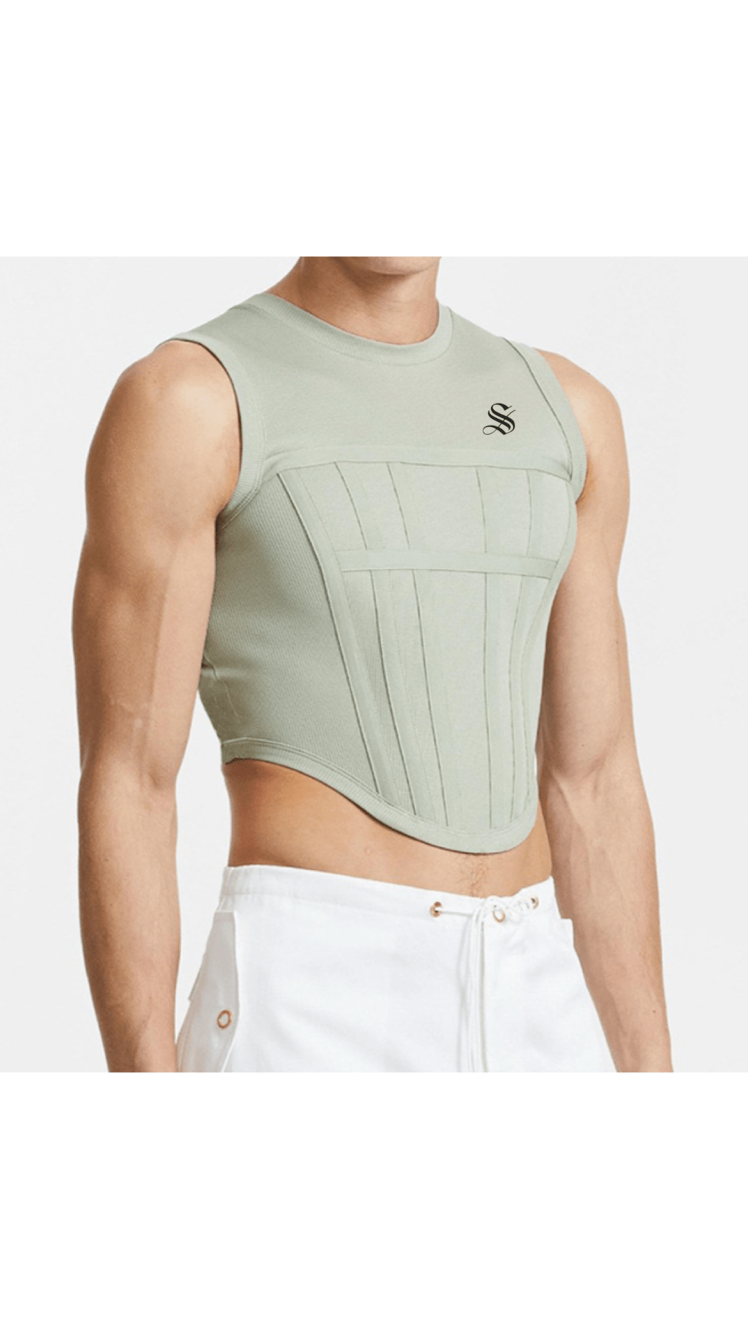 Xops 4 - Tank Top for Men - Sarman Fashion - Wholesale Clothing Fashion Brand for Men from Canada