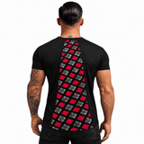 Xoty 22 - Velvet T-shirt for Men - Sarman Fashion - Wholesale Clothing Fashion Brand for Men from Canada