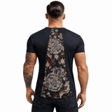 Xoty 3 - Velvet T-shirt for Men - Sarman Fashion - Wholesale Clothing Fashion Brand for Men from Canada