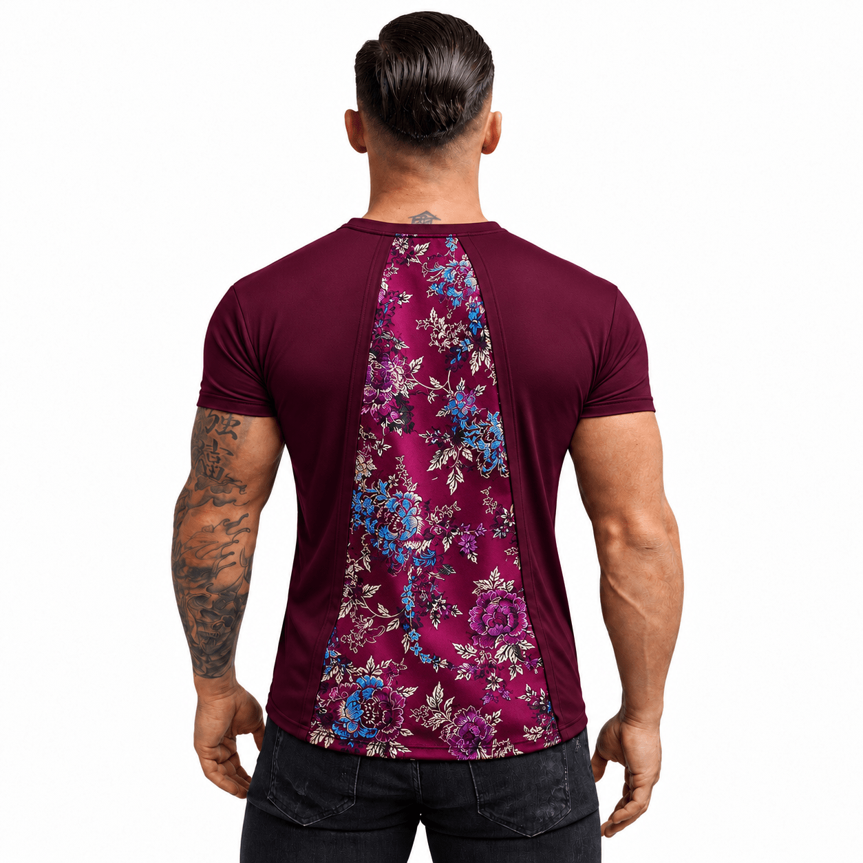 Xoty 7 - Velvet T-shirt for Men - Sarman Fashion - Wholesale Clothing Fashion Brand for Men from Canada