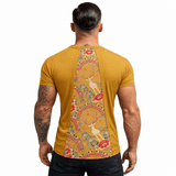 Xoty 9 - Velvet T-shirt for Men - Sarman Fashion - Wholesale Clothing Fashion Brand for Men from Canada