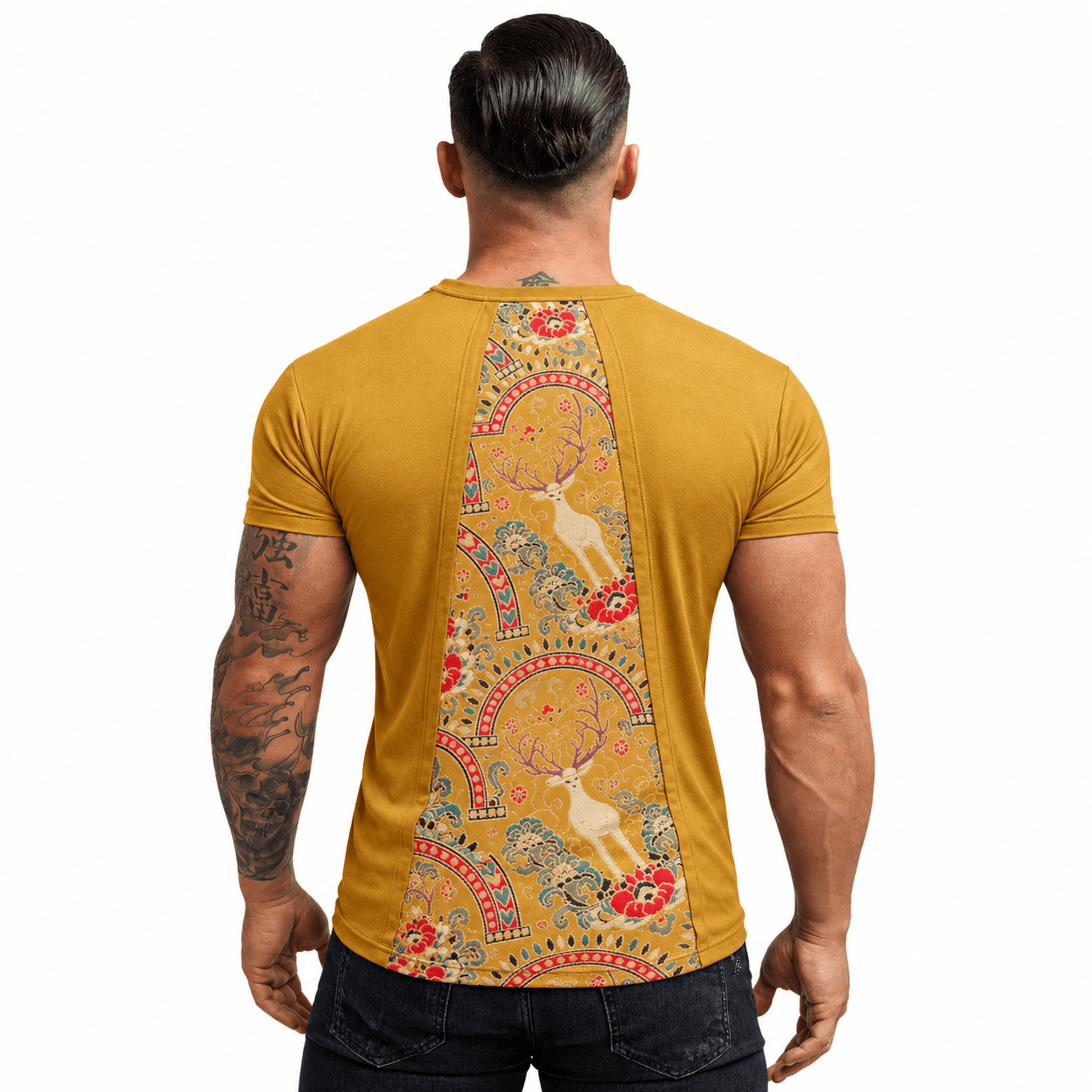 Xoty 9 - Velvet T-shirt for Men - Sarman Fashion - Wholesale Clothing Fashion Brand for Men from Canada