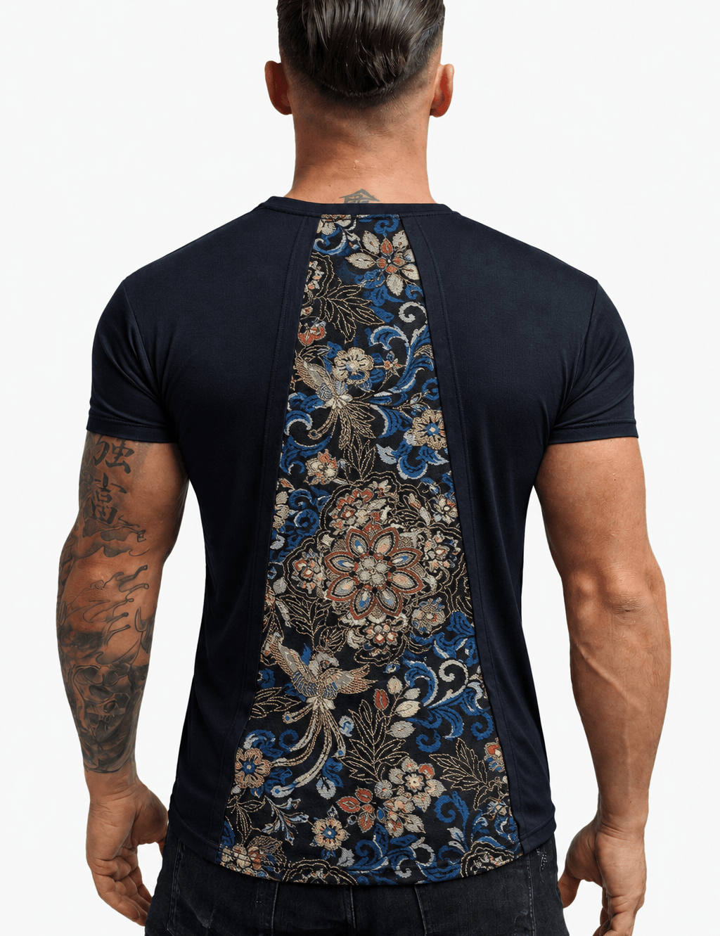 Xoty - Velvet T-shirt for Men - Sarman Fashion - Wholesale Clothing Fashion Brand for Men from Canada