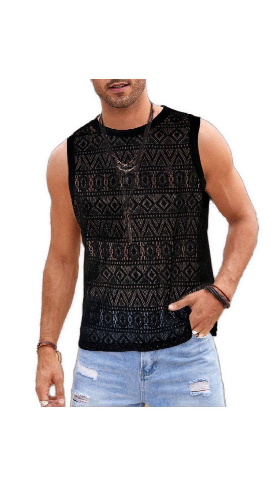 Xubax 3 - Tank Top for Men - Sarman Fashion - Wholesale Clothing Fashion Brand for Men from Canada