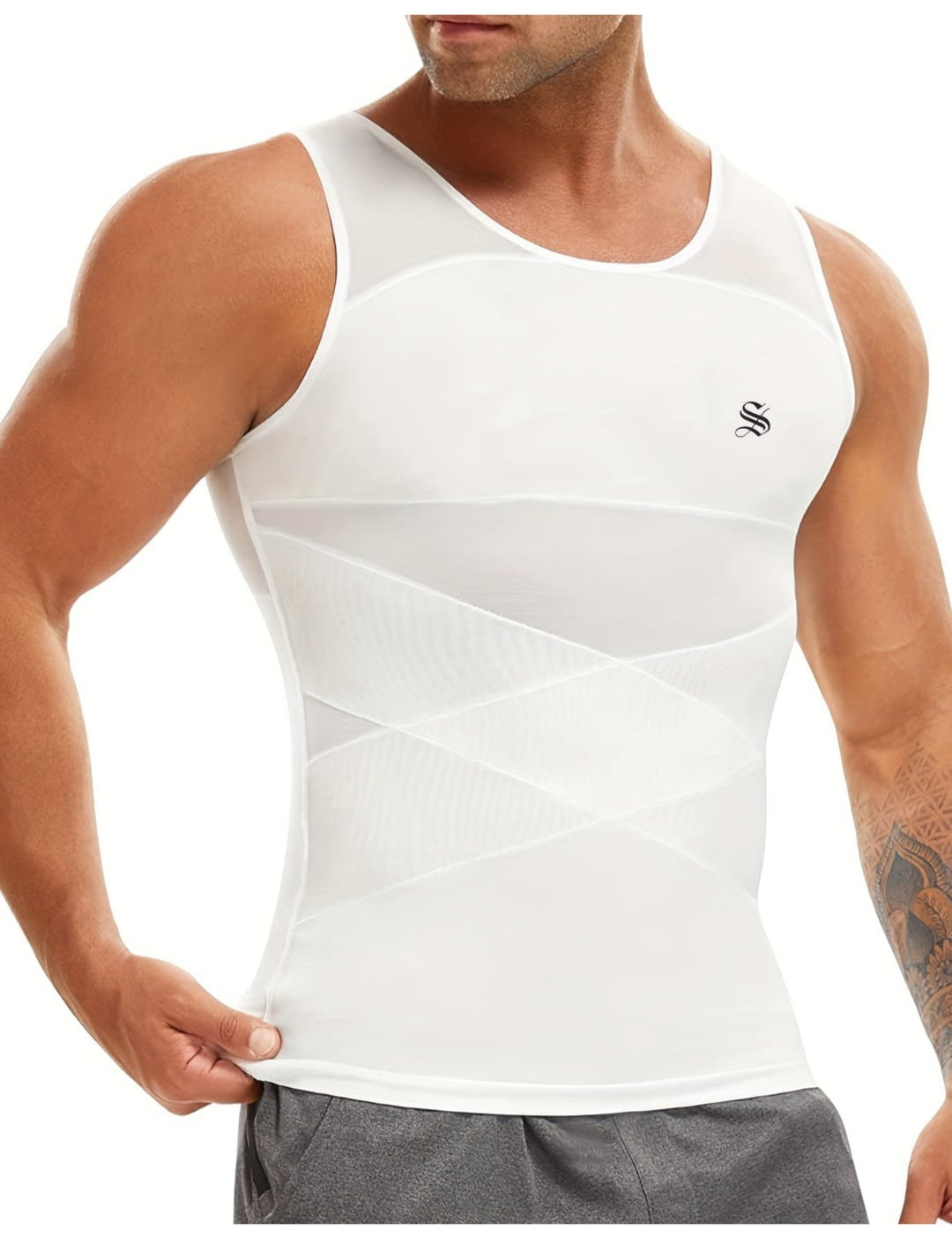 Xubax - Tank Top for Men - Sarman Fashion - Wholesale Clothing Fashion Brand for Men from Canada