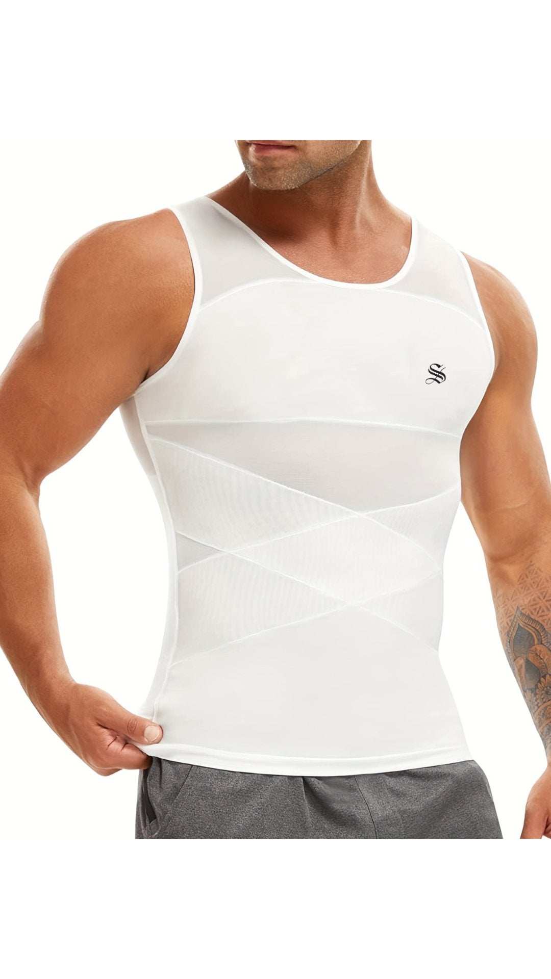 Xubax - Tank Top for Men - Sarman Fashion - Wholesale Clothing Fashion Brand for Men from Canada
