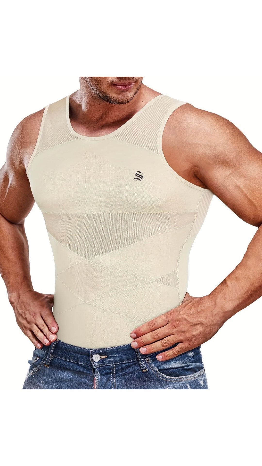 Xubax - Tank Top for Men - Sarman Fashion - Wholesale Clothing Fashion Brand for Men from Canada