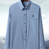 Xuka - Long Sleeves Shirt for Men - Sarman Fashion - Wholesale Clothing Fashion Brand for Men from Canada