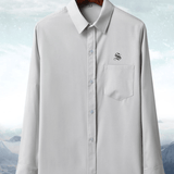 Xuka - Long Sleeves Shirt for Men - Sarman Fashion - Wholesale Clothing Fashion Brand for Men from Canada